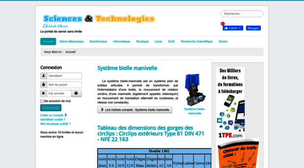 sciences-technologies.net