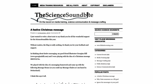 sciencesoundbite.com