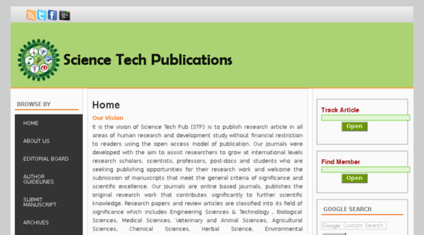 sciencetechpub.com