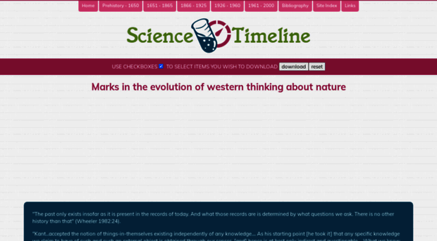 sciencetimeline.net