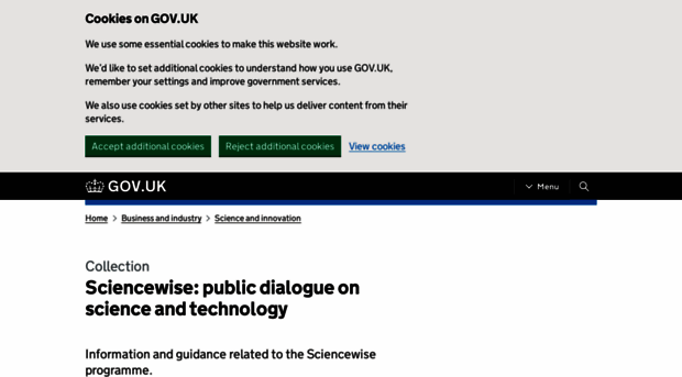 sciencewise-erc.org.uk