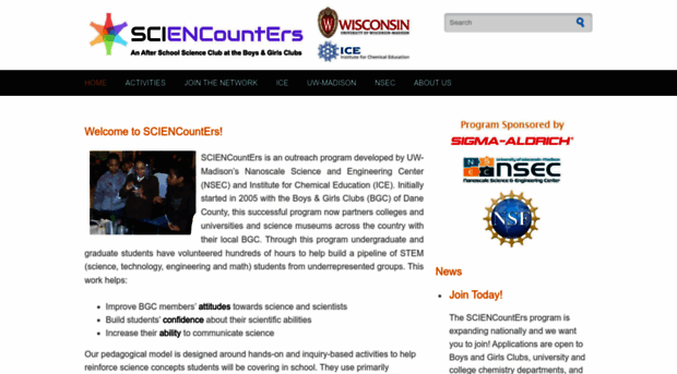 sciencounters.chem.wisc.edu