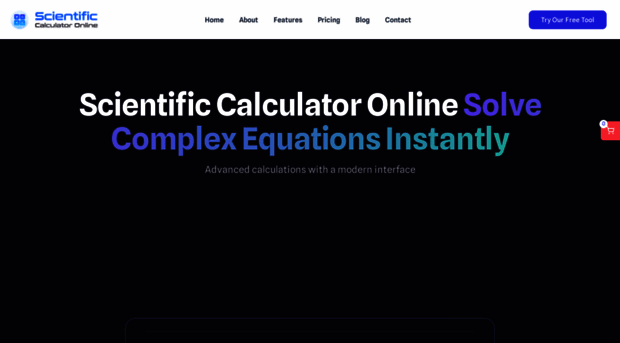 scientificcalculatoronline.io