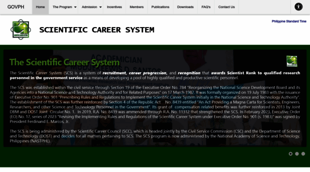 scientificcareersystem.nast.ph