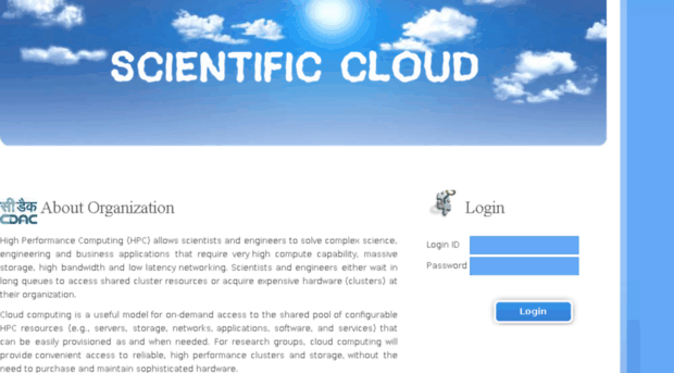 scientificcloud.cdacb.in