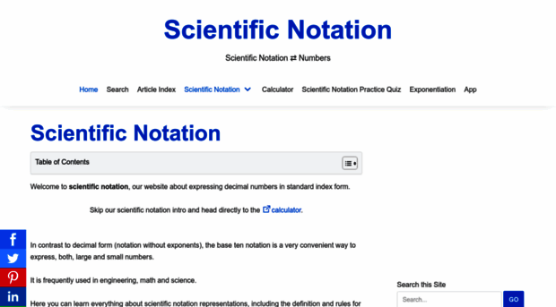 scientificnotation.org