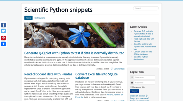scientificpythonsnippets.com