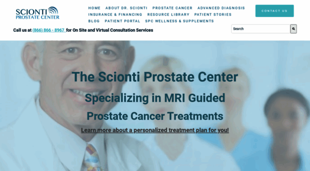 sciontiprostatecenter.com