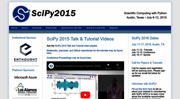 scipy2015.scipy.org