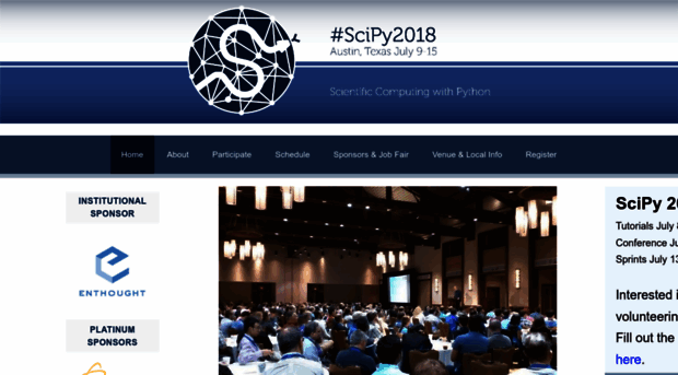 scipy2018.scipy.org