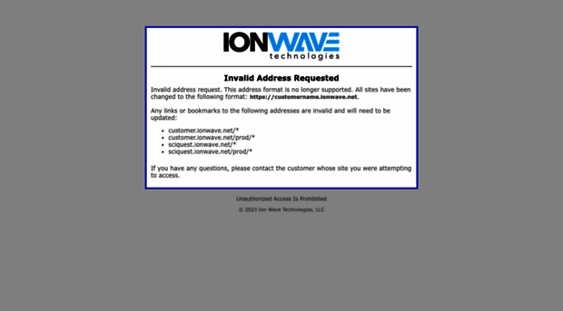 sciquest.ionwave.net
