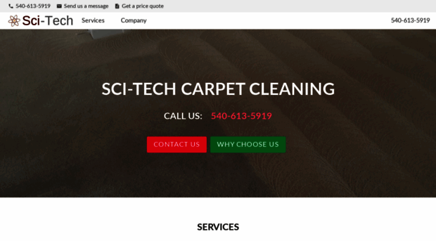 scitechcarpetcleaning.com