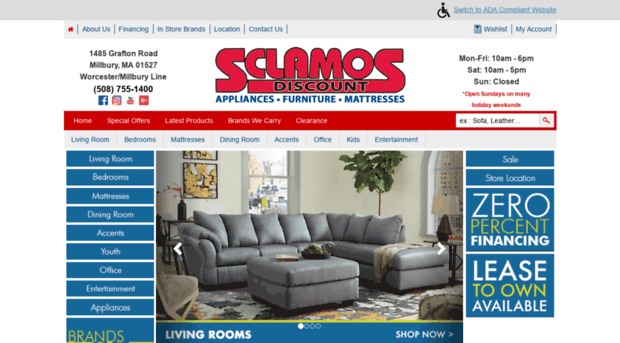 sclamosfurniture.com