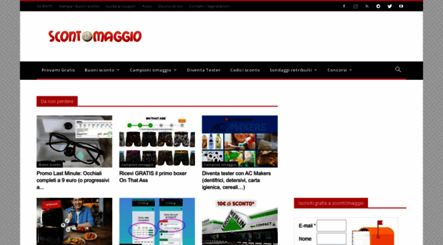 scontomaggio.com