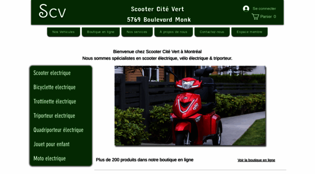 scootercitevert.com