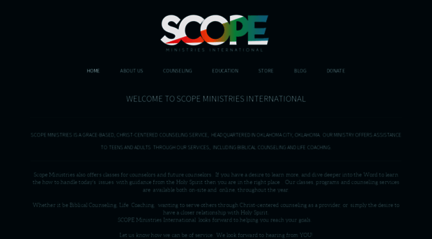 scopeministries.org