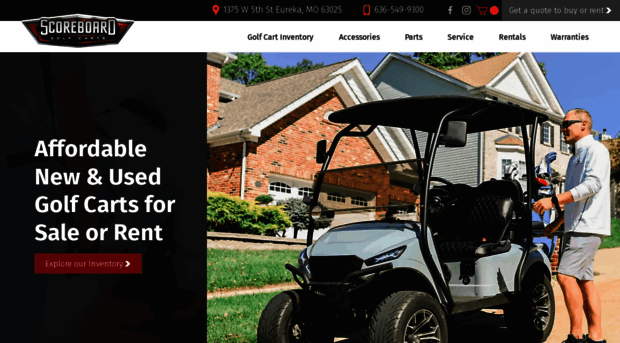 scoreboardgolfcarts.com