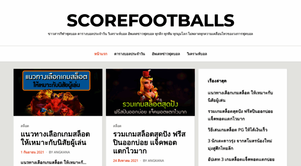 scorefootballs.com