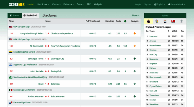 scoremer.com