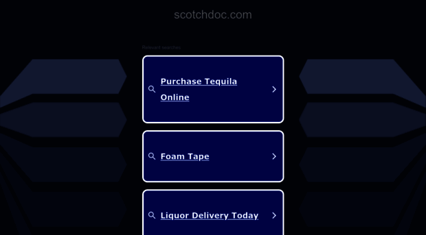 scotchdoc.com