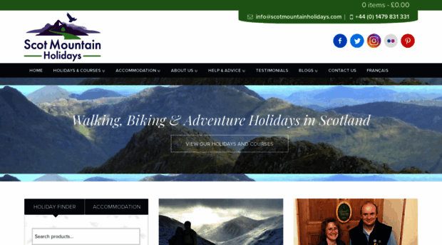 scotmountainholidays.com