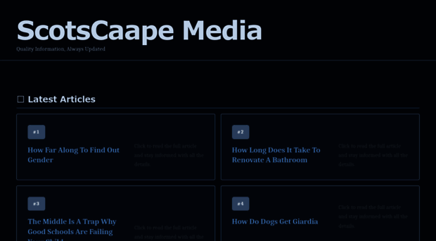 scotscaape.com