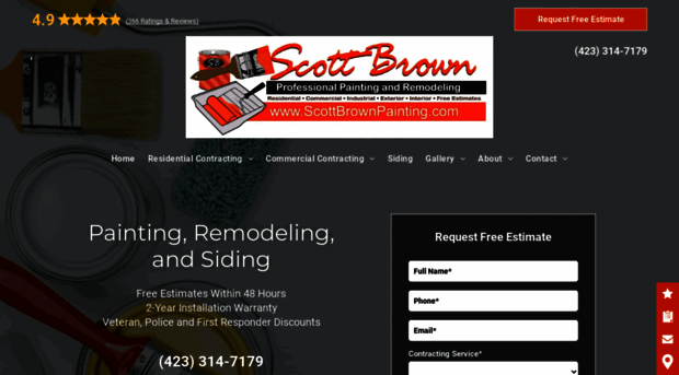 scottbrownpainting.com