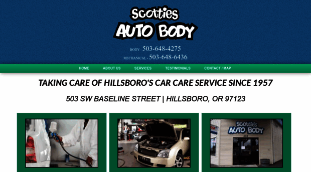 scottiesautobody.com