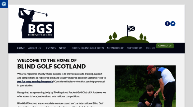 scottishblindgolf.com