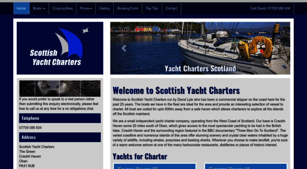 scottishyachtcharters.co.uk