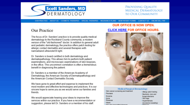 scottsandersdermatology.com