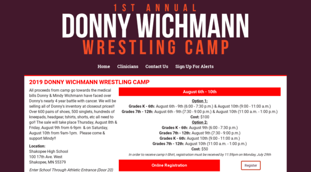 scottwestwrestlingcamp.com