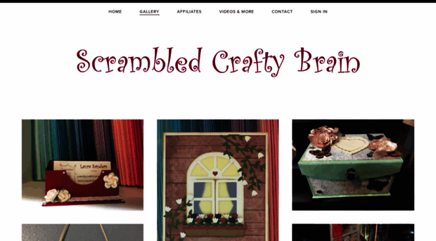 scrambledcraftybrain.com