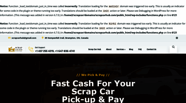scrapcarhub.com