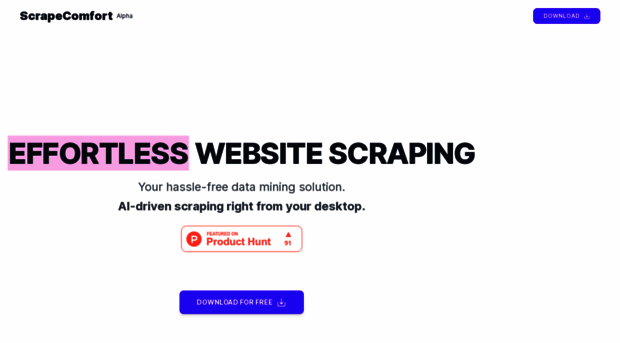 scrapecomfort.com
