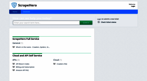 scrapehero.freshdesk.com