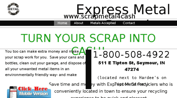 scrapmetal4cash.com