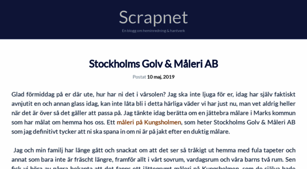 scrapnet.se