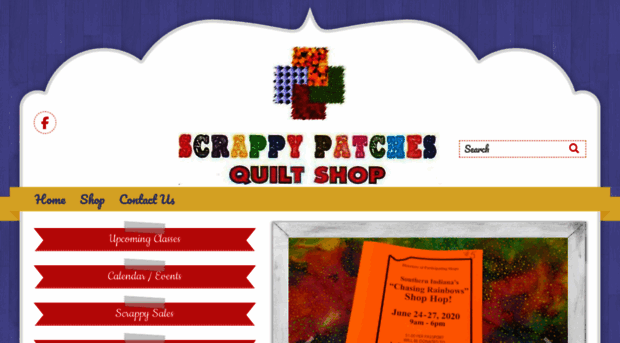 scrappypatchesquiltshop.com