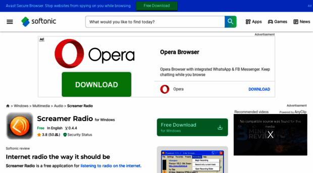 screamer-radio-portable.en.softonic.com