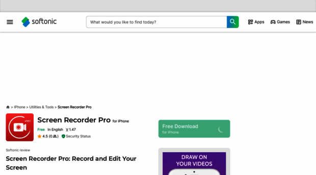 screen-recorder-pro.en.softonic.com