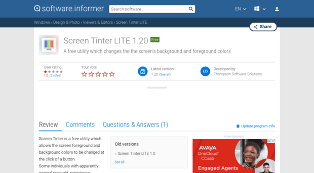 screen-tinter-lite.software.informer.com