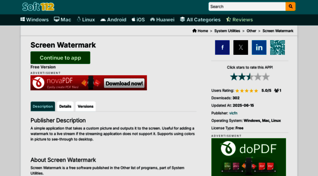 screen-watermark.soft112.com - Screen Watermark Free Download - Screen ...