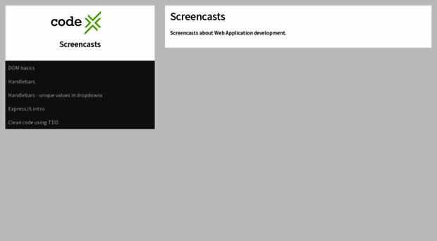 screencasts.projectcodex.co