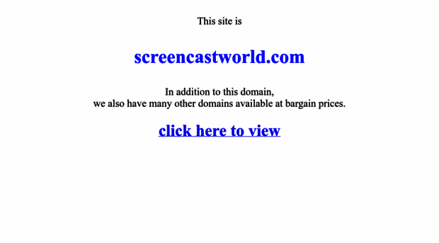 screencastworld.com