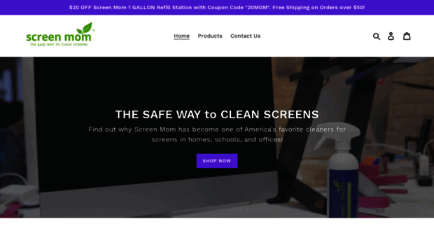 screencleanmom.com