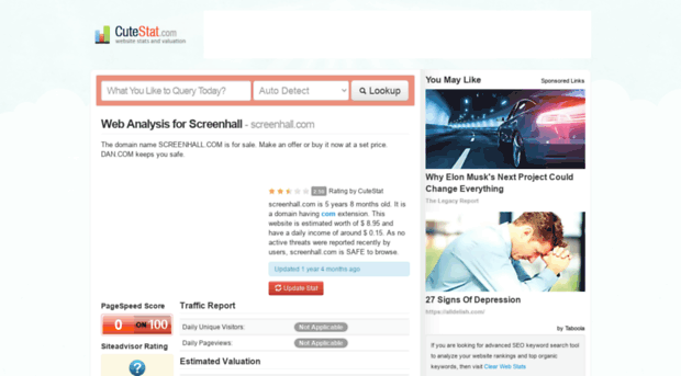 screenhall.com.cutestat.com