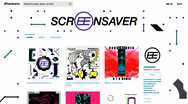 screensaver.bandcamp.com