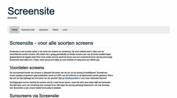 screensite.nl