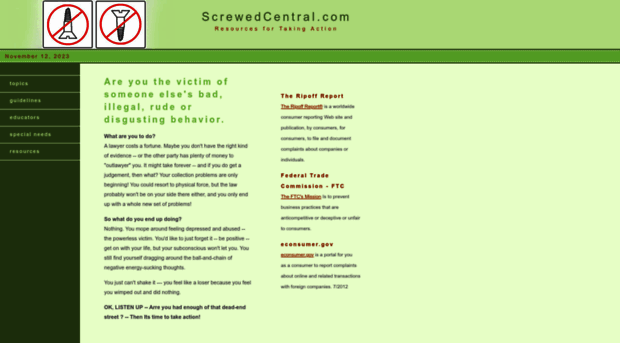 screwedcentral.com